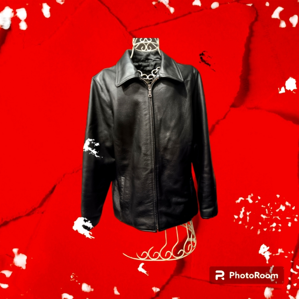 Eddie Bauer leather jacket